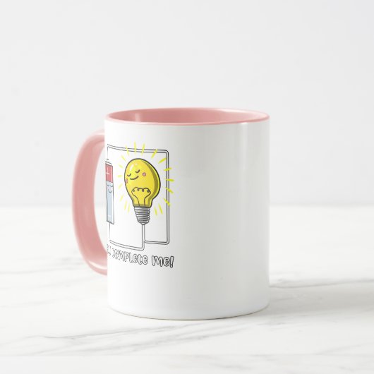 Wetenschapsfysica, je maakt me compleet Funny Joke Mok (Voorkant links)