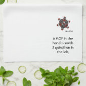 Wetenschapshanddoeken — "Een MOF in hand..." Dish Theedoek (Gevouwen)