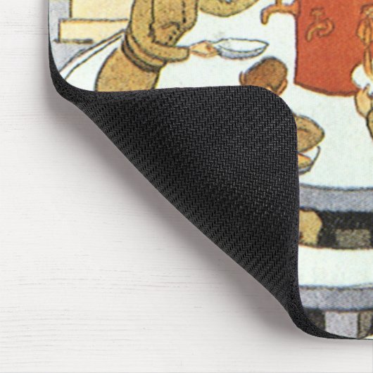  wetenschapskerij, laboratoriumwetenschappers eten muismat (Hoek)