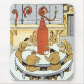  wetenschapskerij, laboratoriumwetenschappers eten muismat (Voorkant)