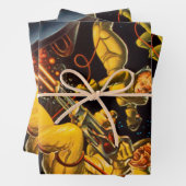  wetenschapskerk inpakpapier vel (In situ)