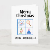 Wetenschapskerst Kaart (Voorkant)