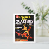  wetenschapsketen driemaandelijkse ruimtevaart briefkaart (Staand voorkant)