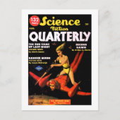  wetenschapsketen driemaandelijkse ruimtevaart briefkaart (Voorkant)