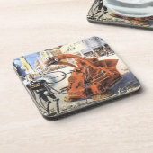  wetenschapsketen Futuristische City Alien Wars Bier Onderzetter (Linkerzijde)