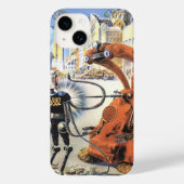  wetenschapsketen Futuristische City Alien Wars Case-Mate iPhone Case (Achterkant)