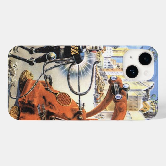  wetenschapsketen Futuristische City Alien Wars Case-Mate iPhone Case (Achterkant (horizontaal))