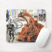 wetenschapsketen Futuristische City Alien Wars Muismat (Met muis)