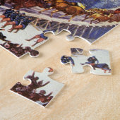  wetenschapsketen, Noah's ark Wilde Dieren Legpuzzel (Zijkant)