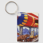  wetenschapsketen, Noah's ark Wilde Dieren Sleutelhanger (Voorkant)