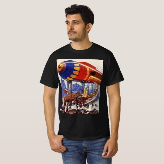 wetenschapsketen, Noah's ark Wilde Dieren T-shirt (Voorkant volledig)