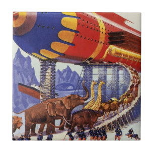  wetenschapsketen, Noah's ark Wilde Dieren Tegeltje