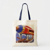 wetenschapsketen, Noah's ark Wilde Dieren Tote Bag (Voorkant)