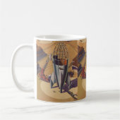  wetenschapsketen, Sci Fi, een Rocket Koffiemok (Links)