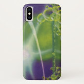 wetenschapsketen Sci Fi Groene Bubble Planet Case-Mate iPhone Case (Achterkant)