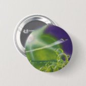 wetenschapsketen Sci Fi Groene Bubble Planet Ronde Button 5,7 Cm (Voorkant /achterkant)