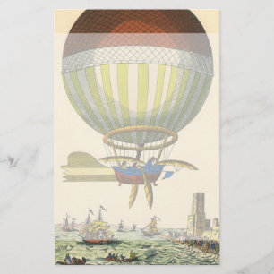  wetenschapsketen Steampunk Hot Air ballon Briefpapier