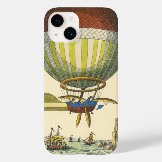 wetenschapsketen Steampunk Hot Air ballon Case-Mate iPhone Case (Achterkant)