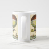  wetenschapsketen Steampunk Hot Air ballon Grote Koffiekop (Achterkant)