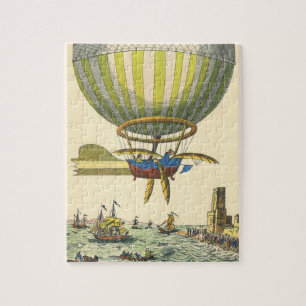 wetenschapsketen Steampunk Hot Air ballon Legpuzzel