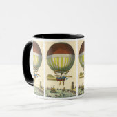 wetenschapsketen Steampunk Hot Air ballon Mok (Voorkant links)