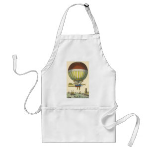  wetenschapsketen Steampunk Hot Air ballon Standaard Schort