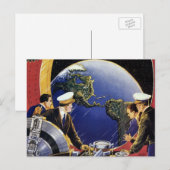  wetenschapsketens Aarde Briefkaart (Voorkant / Achterkant)