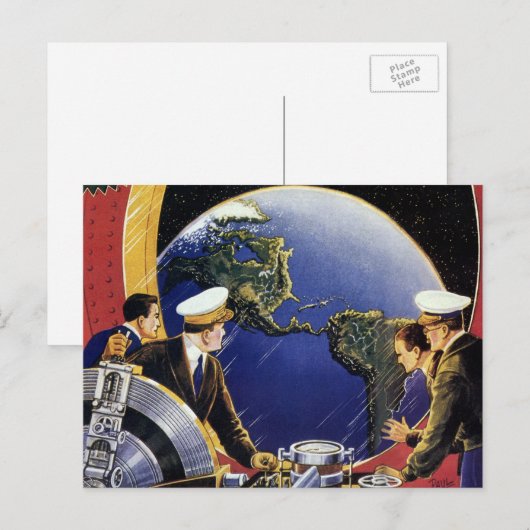 wetenschapsketens Aarde Briefkaart (Voorkant / Achterkant)