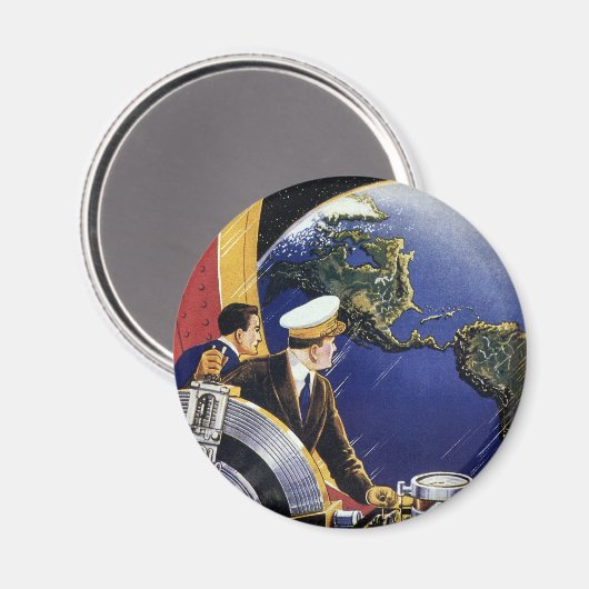  wetenschapsketens Aarde Magneet (Voorkant / Achterkant)