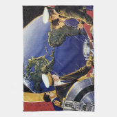  wetenschapsketens Aarde Theedoek (Verticaal)