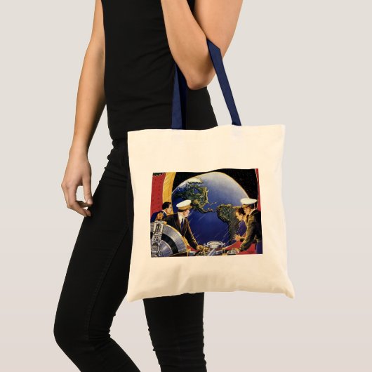  wetenschapsketens Aarde Tote Bag (Voorkant (product))