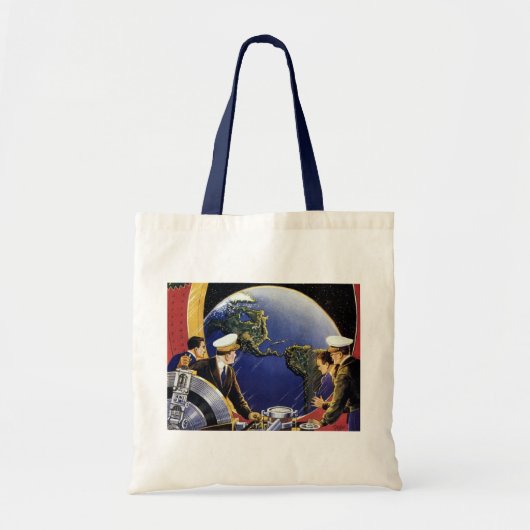  wetenschapsketens Aarde Tote Bag (Voorkant)