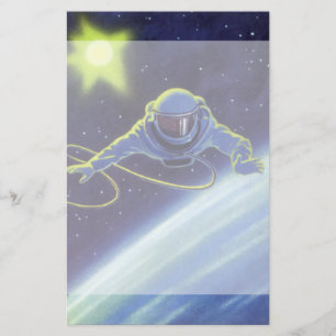 wetenschapskeuforonaut op een ruimtevaart