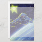 wetenschapskeuforonaut op een ruimtevaart (Voorkant / Achterkant)