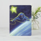  wetenschapskeuforonaut op een ruimtevaart (Staand voorkant)