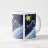  wetenschapskeuforonaut op een ruimtevaart grote koffiekop (Voorkant rechts)