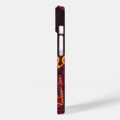 wetenschapskeuzes Alien Red Planet Explosion Case-Mate iPhone Case (Achterkant / Links)