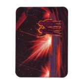 wetenschapskeuzes Alien Red Planet Explosion Magneet (Verticaal)