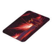 wetenschapskeuzes Alien Red Planet Explosion Magneet (Linkerzijde)