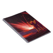  wetenschapskeuzes Alien Red Planet Explosion Notitieboek (Rechterzijde)