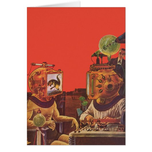  wetenschapskictie, Alien Steam Punk helmen (Voorkant)