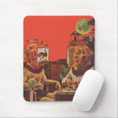 wetenschapskictie, Alien Steam Punk helmen Muismat (Met muis)