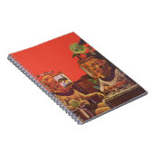 wetenschapskictie, Alien Steam Punk helmen Notitieboek (Rechterzijde)