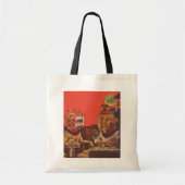  wetenschapskictie, Alien Steam Punk helmen Tote Bag (Voorkant)
