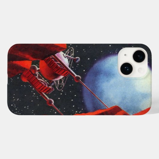  wetenschapskictie, Canyon Space Moon Rover Case-Mate iPhone Case (Achterkant (horizontaal))