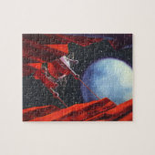  wetenschapskictie, Canyon Space Moon Rover Legpuzzel (Horizontaal)