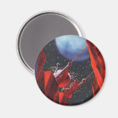  wetenschapskictie, Canyon Space Moon Rover Magneet (Voorkant / Achterkant)