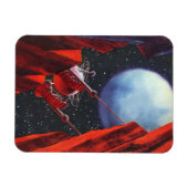 wetenschapskictie, Canyon Space Moon Rover Magneet (Horizontaal)