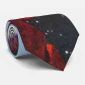  wetenschapskictie, Canyon Space Moon Rover Stropdas (Opgerold)