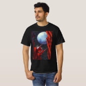  wetenschapskictie, Canyon Space Moon Rover T-shirt (Voorkant volledig)